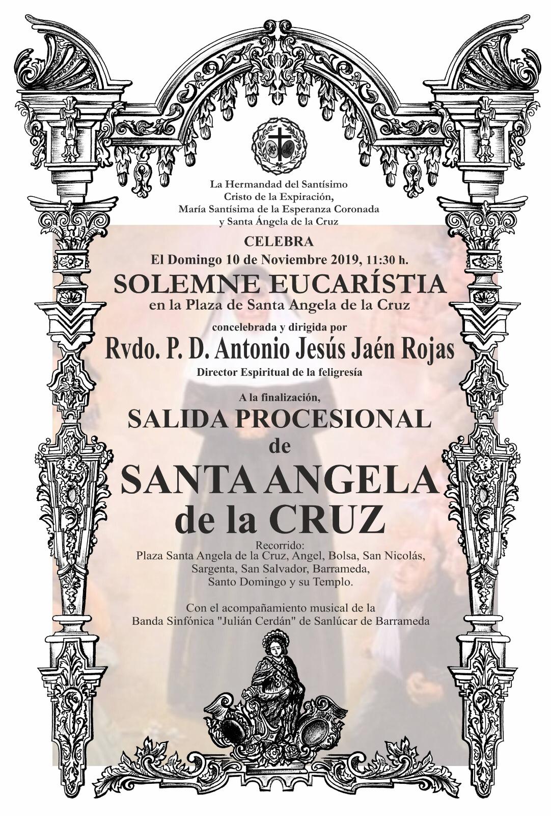 Misa de Campaña y Salida Procesional de Santa Angela de la Cruz